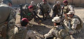 Soldati iracheni in addestramento
