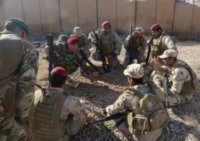 Soldati iracheni in addestramento