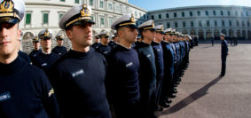 Allievi schierati a Livorno