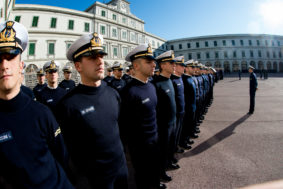 Allievi schierati a Livorno