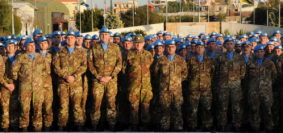 Il Generale Graziano incontra i militari italiani in Libano (foto Stato Maggiore Difesa)