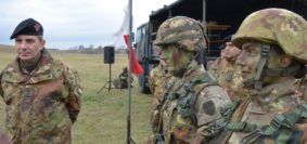Esercitazione sul campo per gli Allievi Ufficiali dell'Accademia (foto Esercito Italiano)