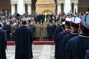 Giuramento Accademia militare (foto Esercito Italiano)