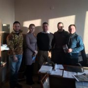 La delegazione di Gotica Toscana a Kirov