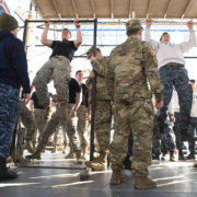Prove Fisiche tra cadetti (U.S. Army photo by John Pellino)