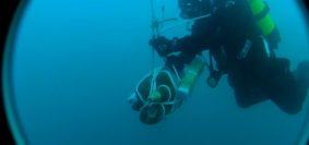 Palombari del Gos in azione (foto Marina Militare)