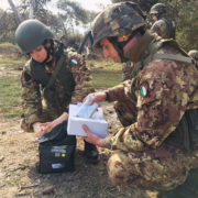 Force Protection per gli ufficiali di Marina (foto Marina Militare)