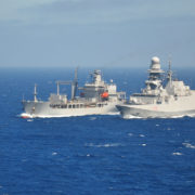 Nave Carabiniere con la Australian Navy (foto Marina Militare)