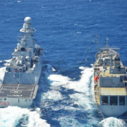 Nave Carabiniere con la Australian Navy (foto Marina Militare)