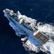 Nave Carabiniere con la Australian Navy (foto Marina Militare)