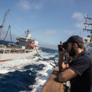 Nave Carabiniere con la Australian Navy (foto Marina Militare)