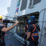 Nave Carabiniere con la Australian Navy (foto Marina Militare)