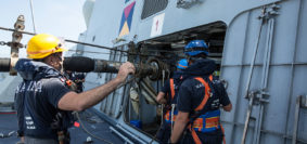 Nave Carabiniere con la Australian Navy (foto Marina Militare)