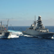 Nave Carabiniere con la Australian Navy (foto Marina Militare)