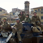 GERMOGLI PH 23-04-06 FIRENZE RIEVOCAZIONE STORICA LIBERAZIONE DI FIRENZE 1944 AMERICANI INGLESI TEDESCHI PARTIGIANI MILITARIA