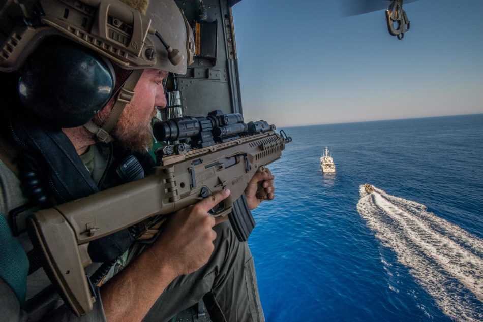 esercitazione marina (Foto Marina Militare)