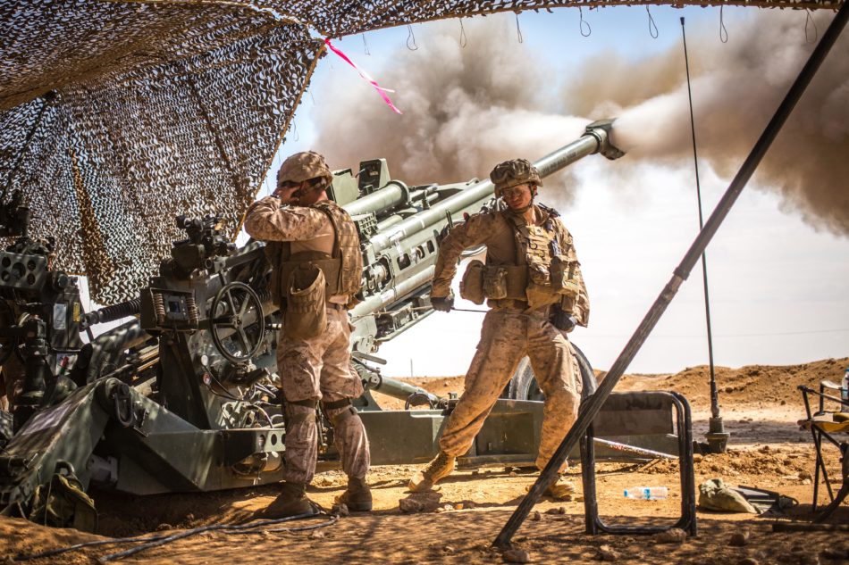 Marines in azione (photo Marine Corps/Lance Cpl. Zachery Laning)