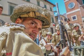 GERMOGLI PH: 2 GIUGNO 2017 AREZZIO FOIANO DELLA CHIANA RIEVOCAZIONE STORICA E CELEBRAZIONE DELL' ANNIVERSARIO DEELLA LIBERAZIONE WWII SECONDA GUERRA MONDIALE MILITARIA INGLESI AMERICANI