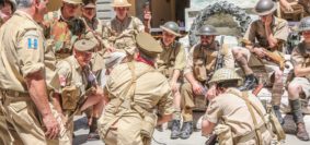 GERMOGLI PH: 2 GIUGNO 2017 AREZZIO FOIANO DELLA CHIANA RIEVOCAZIONE STORICA E CELEBRAZIONE DELL' ANNIVERSARIO DEELLA LIBERAZIONE WWII SECONDA GUERRA MONDIALE MILITARIA INGLESI AMERICANI