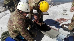 Artificieri degli Alpini sulla Marmolada (foto esercito italiano)