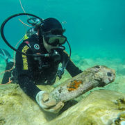 Palombari del Gas disinnescano ordigni (foto Marina Militare)