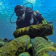 Palombari del Gas disinnescano ordigni (foto Marina Militare)