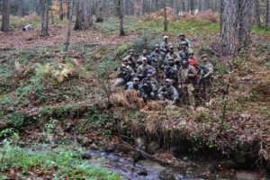 Marò Tercio de Armanda esercitazione Woodex (Foto Marina Militare)