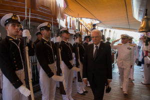 Nave Vespucci campagna d'istruzione 2017 (foto Marina Militare)