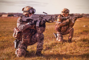 Elicotteri in volo per la brigata Friuli (Foto Esercito Italiano)