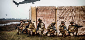 Elicotteri in volo per la brigata Friuli (Foto Esercito Italiano)