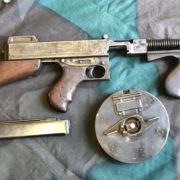 Thompson submachine gun: mitra armi II guerra mondiale armymag