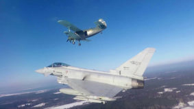 Air policing in Estonia per gli eurofighter dell'aeronautica militare (foto Aeronautica Militare)