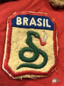 Distintivi della Forza di spedizione Brasiliana Brasileira Feb militaria II guerra mondiale Giovanni Sulla