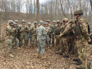 militari italiani a west point (foto Esercito Italiano)