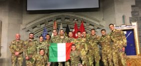 militari italiani a west point (foto Esercito Italiano)