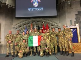militari italiani a west point (foto Esercito Italiano)