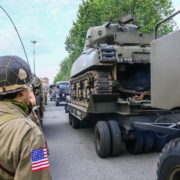 Rievocazione, reenacting, colonna della libertà ww2