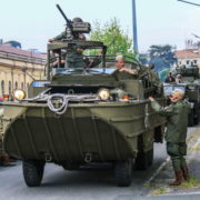 Rievocazione, reenacting, colonna della libertà ww2