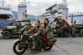 Rievocazione, reenacting, colonna della libertà ww2