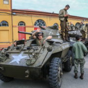 Rievocazione, reenacting, colonna della libertà ww2