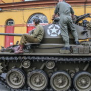 Rievocazione, reenacting, colonna della libertà ww2