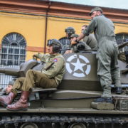 Rievocazione, reenacting, colonna della libertà ww2