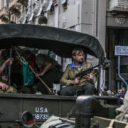 Rievocazione, reenacting, colonna della libertà ww2