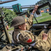 Rievocazione, reenacting, colonna della libertà ww2