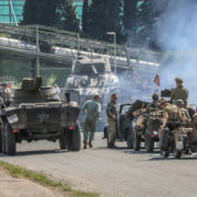 Rievocazione, reenacting, colonna della libertà ww2