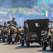 Rievocazione, reenacting, colonna della libertà ww2