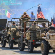 Rievocazione, reenacting, colonna della libertà ww2