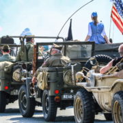 Rievocazione, reenacting, colonna della libertà ww2