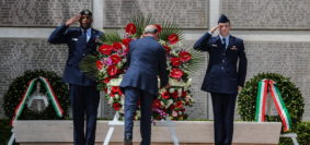 CIMITERO MILITARE AMERICANO DEI FALCIANI MEMORIAL DAY