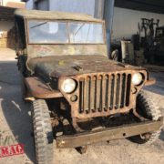 Sandro Bertini, il restauratore delle jeep Willys e di mezzi militari